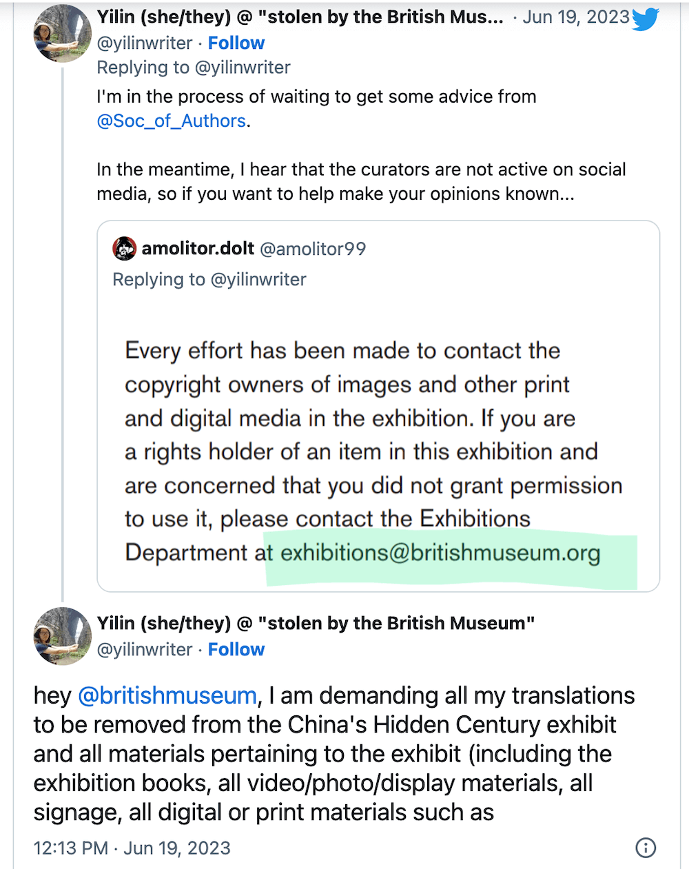 China’s Hidden Century @Twitter